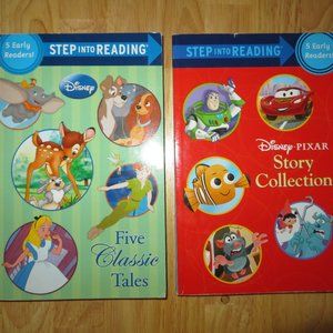 Disney Step into Reading Level 1 & 2 Collections (Lot of 2)